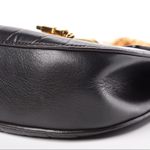 {CHLOE} Calfskin Diamond Embossed Drew Crossbody - Picture 5 of 6